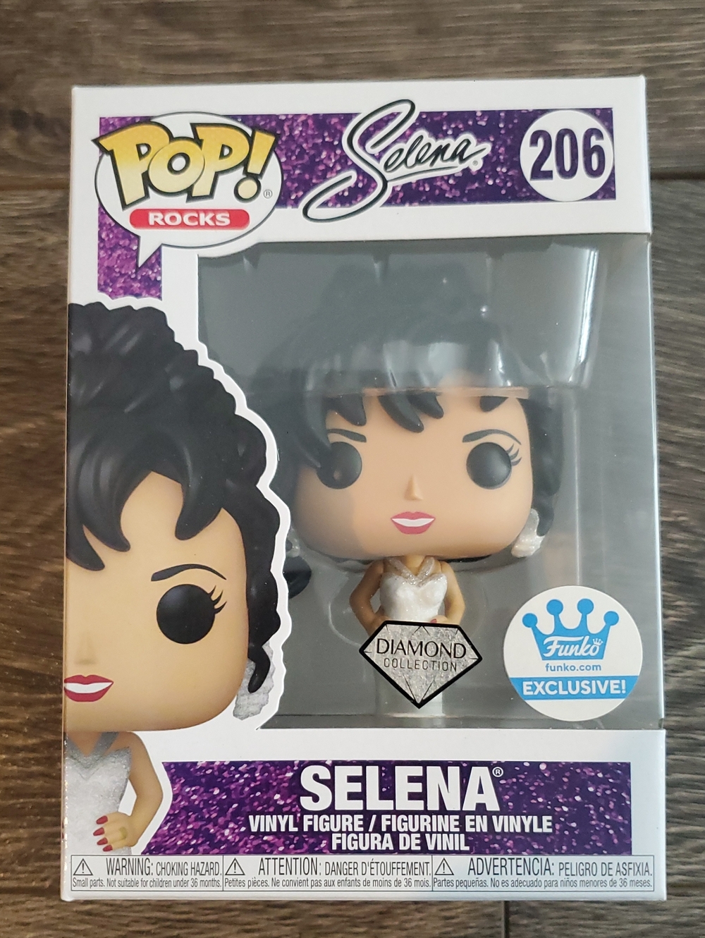 SELENA #206 Funko Pop Diamond Collection Funko Exclusive